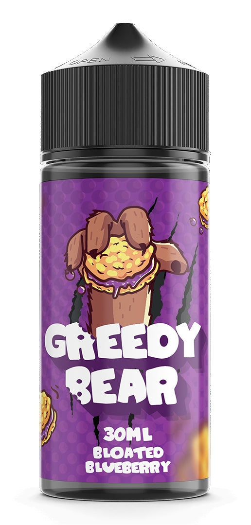 GREEDY BEAR BLOATED BLUEBERRY 30ML/120ML FLAVORSHOT