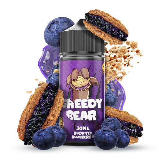 GREEDY BEAR BLOATED BLUEBERRY 30ML/120ML FLAVORSHOT