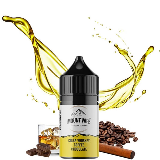 MOUNT VAPE CIGAR WHISKEY COFFEE CHOCOLATE 10ML/30ML FLAVORSHOT