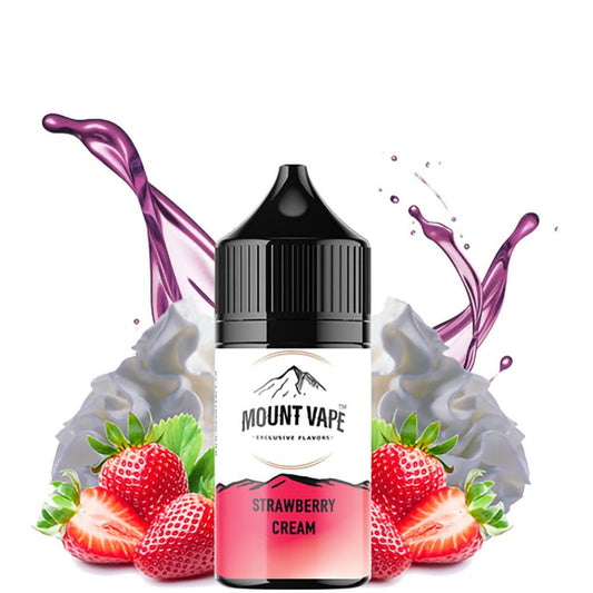 MOUNT VAPE STRAWBERRY CREAM 10ML/30ML FLAVORSHOT