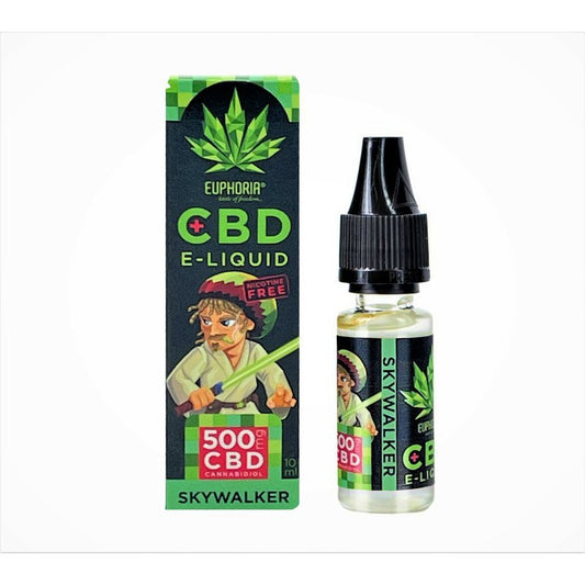 CBD вейп течност Sky Walker 500 CBD (10 ml) – Euphoria | EXTRA STRONG         SV